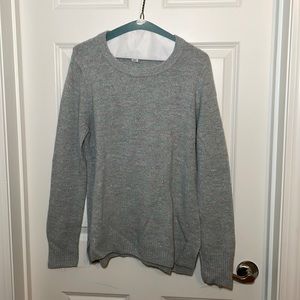 Large, crew neck sweater